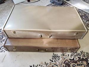 lot 41 image: Two Large Metal Cases