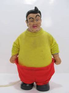 lot 86 image: Vintage 80s Car Window Funny Man Mooning Toy