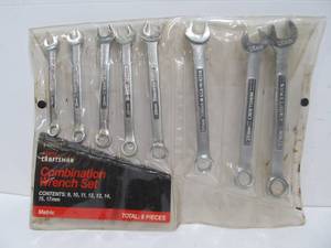 lot 48 image: 2 New CRAFTSMAN Combination Wrench Sets