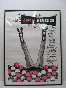 lot 91 image: Very Cool Artist-Made Roller Derby Poster