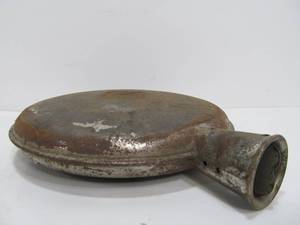 lot 103 image: Antique 1910s Diamond Steel CELLO Canteen