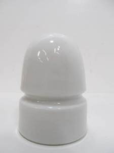 lot 153 image: Antique CANADIAN PACIFIC RAILROAD White Ceramic Insulator