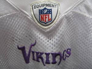 lot 214 image: Authentic Game Used Autographed Trae Waynes MN Vikings Jersey