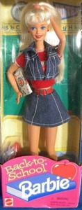 Brand New 1996 Back to School Barbie Doll Special Edition Mattel