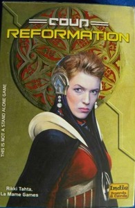 Indie Boards & Cards Coup Reformation Expansion Card Game La Mame Rikki Tahta