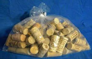 Assorted Lot of Used Wine Corks