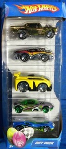 Hot Wheel Gift Pack Set of 5 Easter Eggs-Treme Series