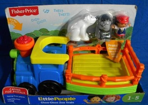 Fisher Price Little People NEW Animals Sounds Zoo Train Zoo Choo Polar Bear Ape
