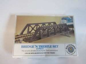 Bachmann HO Scale Bridge N Trestle Set 46225