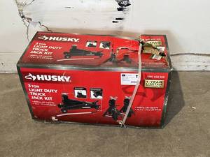 Husky 3-Ton Light Duty Truck Jack and Jack Stand Pair