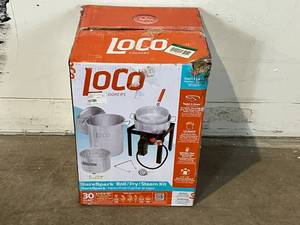 LOCO SureSpark 30 qt. BoilFry Steam Kit
