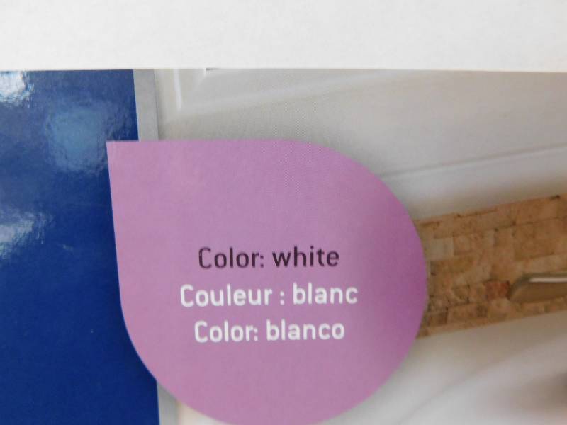 lot 73 image: AquaSource White Drop-In Round Traditional Bathroom Sink with Overflow Drain (19-in x 19-in)