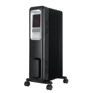 lot 41 image: Pelonis 1,500-Watt Digital Electric Oil-Filled Radiant Portable Space Heater