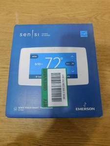 lot 21 image: Emerson Sensi Touch Wi-Fi Smart Thermostat with Touchscreen Color Display, C-Wire Required
