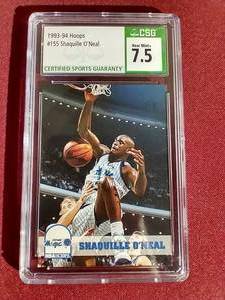 lot 2 image: Early GradedSlabbed 1993 Shaquille ONeal Card