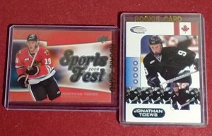 lot 18 image: (2) Jonathan Toews Rookie Cards