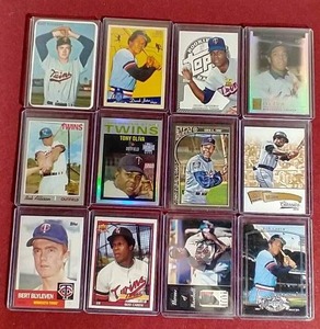 lot 19 image: (12) Minnesota Twins Legends Insert Cards