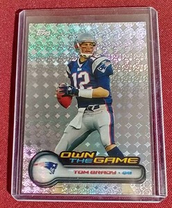 lot 22 image: 2006 Topps Own the Game Tom Brady Card