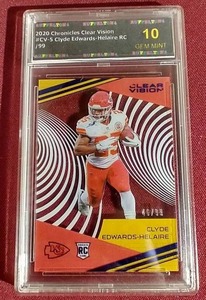 lot 30 image: Mint Slabbed Clyde Edwards-Helaire Rookie Card - #d99