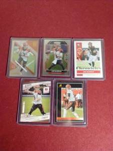 lot 38 image: (5) Joe Burrow Cards