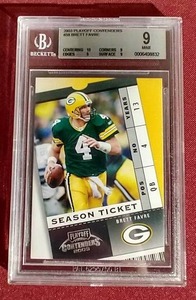 lot 42 image: 2003 Brett Favre Card - BCG 9