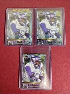 lot 47 image: (3) Topps Variants Danielle Hunter Rookie Cards