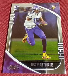 lot 103 image: 2020 Absolute Justin Jefferson Rookie Card