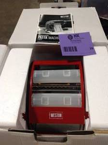 Weston Deluxe Electric Pasta Machine open box customer return review pictures