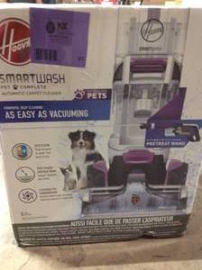 Hoover SmartWash Carpet cleaner open box customer return review pictures