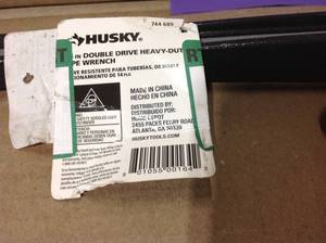 Husky 14 in. Improved Pipe Wrench