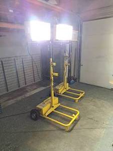 Bull Dog Power Lites BD-2000MH Portable Power Tower Dual-Head Metal Halide Light