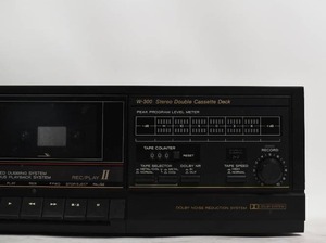 lot 24 image: TEAC W-300 Stereo Double Cassette Deck