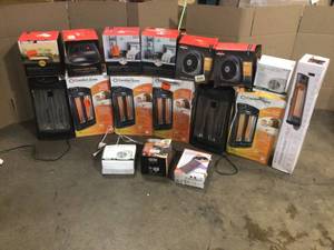 lot 16 image: Mix Lot of assorted Heaters, Customer returns, Review all pictures