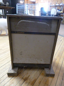 lot 22 image: Montgomery Ward Signature LP Fish House Heater