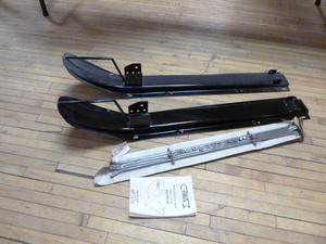 lot 46 image: Twin Track Snowmobile Skis