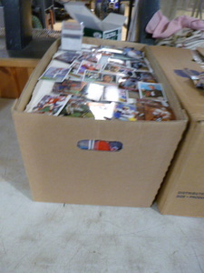 lot 61 image: Box of Sports Card