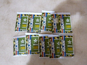 lot 78 image: 10 Packs of G.I. Joe Cards