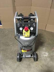 Husky 20 Gal. Vertical Electric-Powered Silent Air Compressor, Customer return, Review all pictures