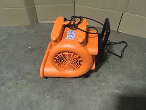 RIDGID 1625 CFM 3-Speed Portable Blower Fan Air Mover with Collapsible Handle and Rear Wheels for Water Damage Restoration, Open Box, Customer return, Review all pictures