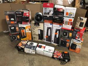 lot 1 image: Mix Lot of Assorted Heaters, Open Box, Customer returns, Review all pictures