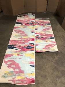 lot 18 image: Mix Lot of 2 Rugs, Open Box, Review all pictures