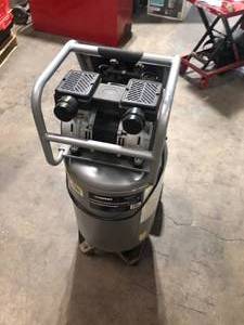 lot 23 image: Husky 20 Gal. Vertical Electric-Powered Silent Air Compressor, Customer return, Review all pictures