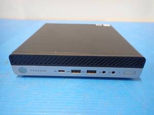 HP ProDesk 600 G4 DM &nbspINTEL(R) CORE(TM) I5-8500T CPU  2.10GHZ  8GB DDR4 SDRAM  256GB SSD  NO OS  Includes power cable&nbsp