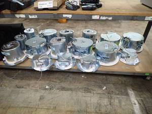 Lot of JBL and SoundTube Ceiling Mounted Speakers  Soundtube CM82-E2-11 (x6 units)  JBL Control 24CT Micro ceiling speaker (x4 units)  JBL Control 26CT Ceiling loudspeaker (x4 units)  JBL Model Control 24CT ceiling loudspeaker (x2 units)