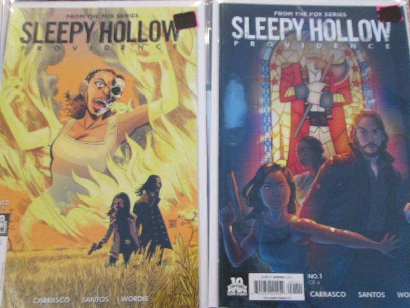 207. 10 Sleepy Hollow Comic Books...