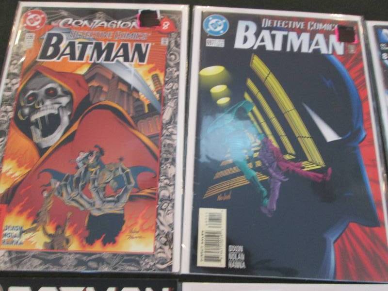 216. 6 BatMan Comic Books...