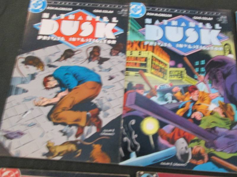 218. 8 Nathaniel Dusk 2 Comic Books...