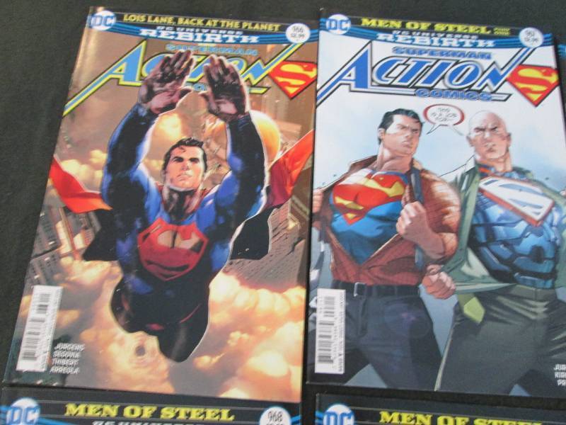 221. 6 SuperMan Comic Books...