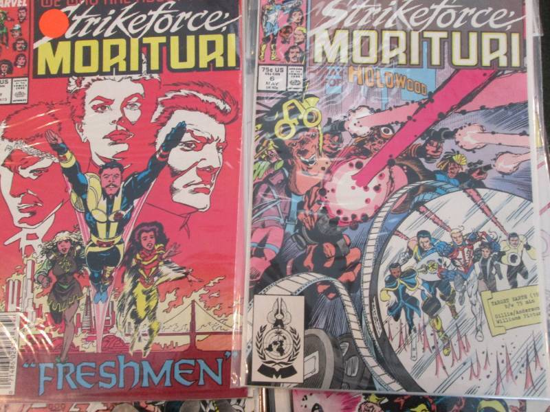 230. 10 Strike Force Comics Books...