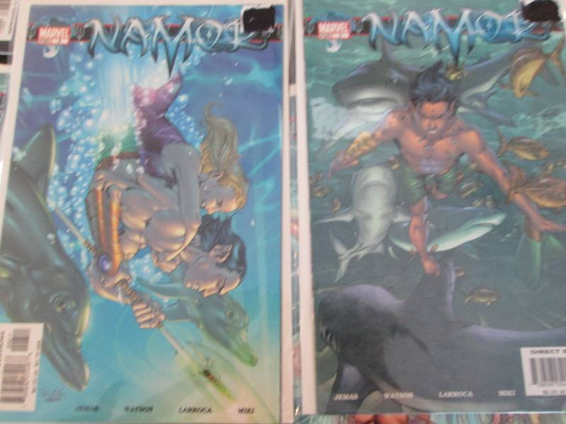 238. 10 Namor Comic Books...